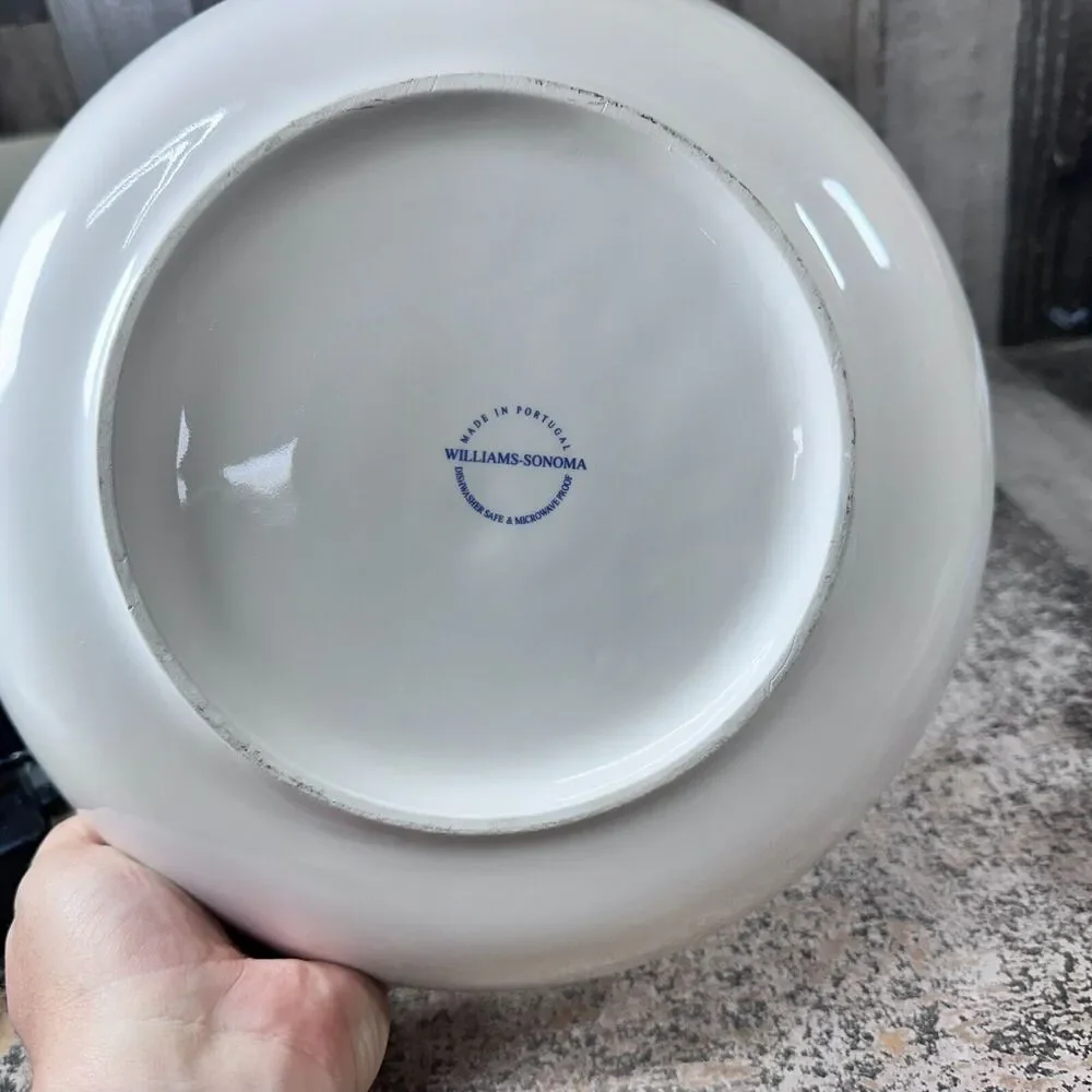 Williams Sonoma Country Rooster Pasta Serving Bowl‎ 12 1/2